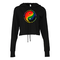 Limited Edition Yin Yang Women’s “Knowledge Is Power” Cropped Hoodie