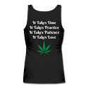 It Takes Time To Heal Ladies Longer Length Fitted Tank