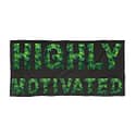 Highly Motivated Beach Towel