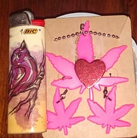 Cannabis Love Jewelry Set