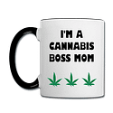 I’m A Cannabis Boss Mom, What’s Your Super Power Contrast Mug.