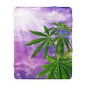 Sogno Di Cannabis Sherpa Fleece Blanket