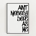 Outkast ‘Ain’t Nobody Dope As Me’ Hip Hop Fan Art Graffiti Lettering