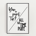 Tribe Called Quest “You on Point Tip? All the Time Phife” Hip Hop Fan Art Bold Lettering