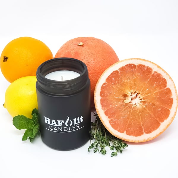 HAFlit Candle Citrus Haze thyme grapefruit