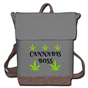 Cannabis Boss Canvas Backpack