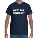 Blue Weed for President T-Shirt