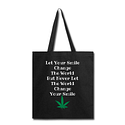 Train Your Mind Cannabis Tote Bag