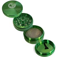 2.5″ 4-Piece Aluminum Grinder – Green