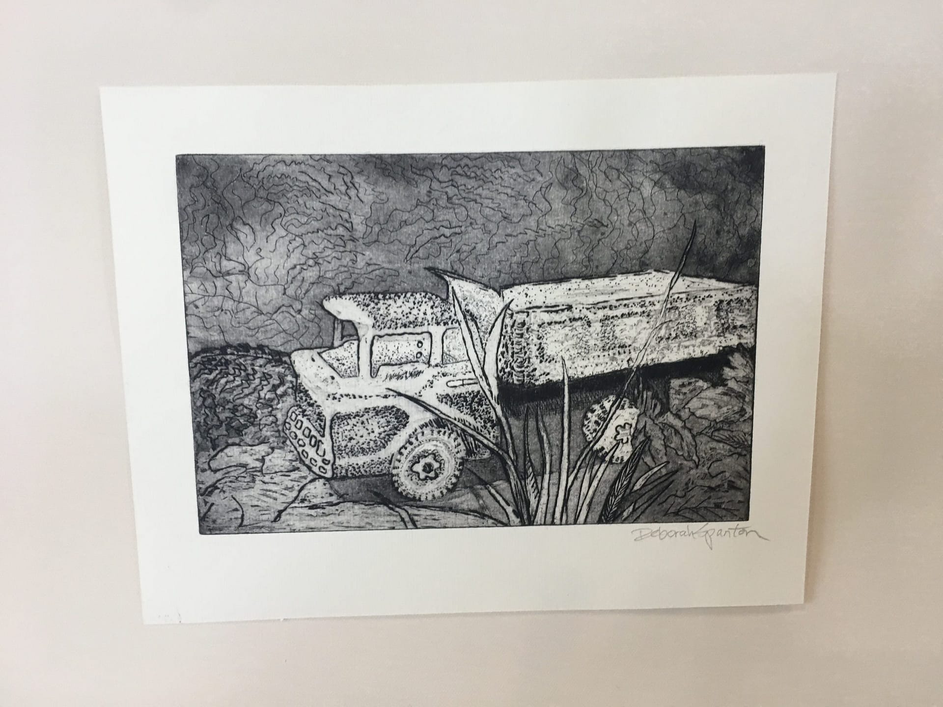 Etching: Truck edition 1 of 2