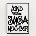 Outkast ‘Lend Me Some Suga I Am Your Neighbor’ Hip Hop Fan Art