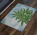 Cannabis Tra Le Nuvole Door mat