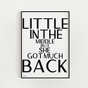 Sir-Mix-A-Lot ‘Little in the Middle but She Got Much Back’ Hip Hop Fan Art
